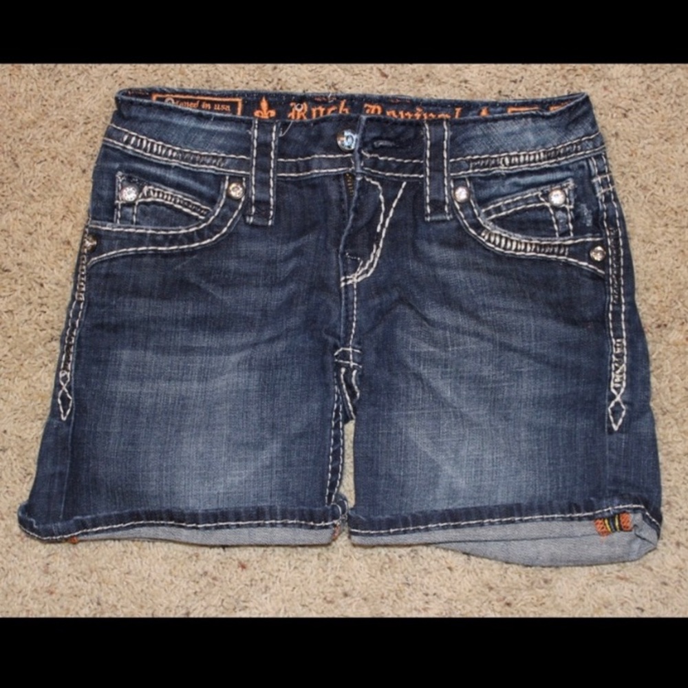 Rock Revival Jean Shorts. Size 24